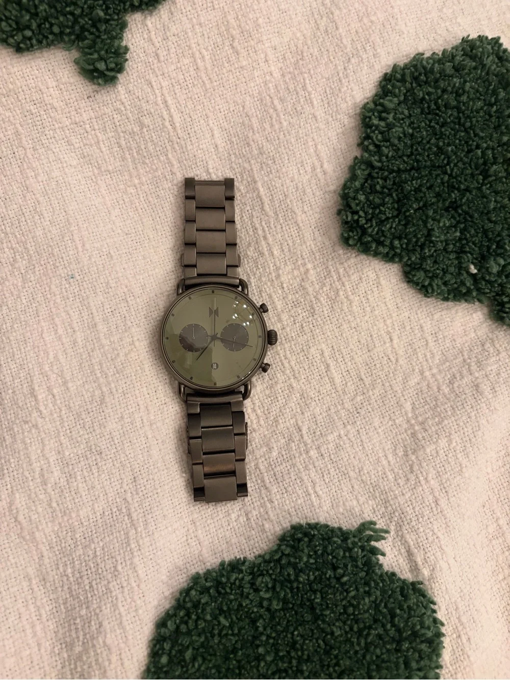 MVMT Blacktop Rallye Green Gunmetal watch